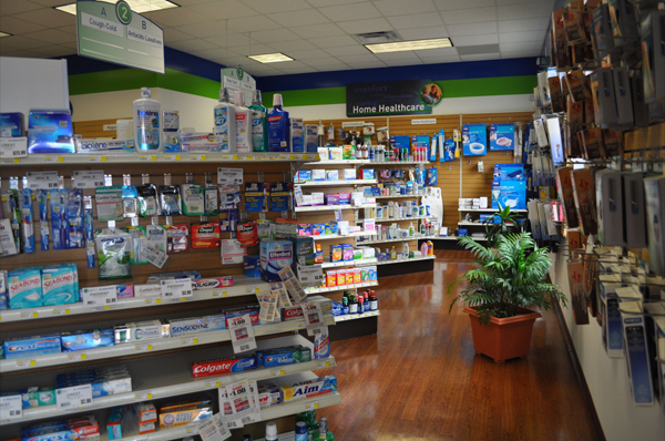 Aisles at Island Prescription Center
