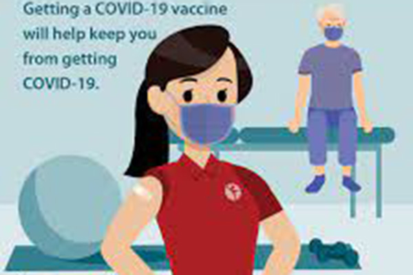 Getting a COVID-19 vaccine will help keep you form getting COVID-19